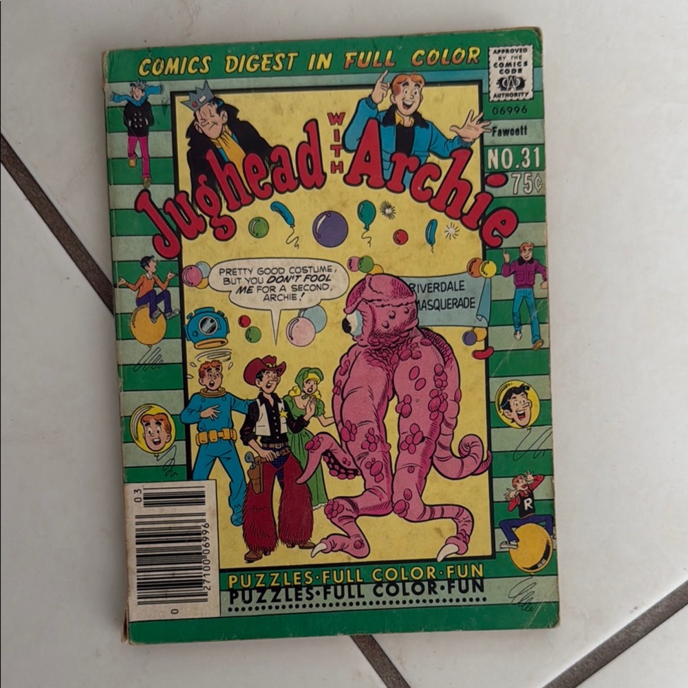 DC Comics Jughead with Archie Comic Book